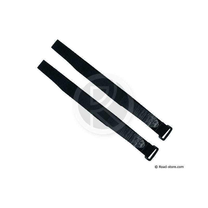 Sangle Velstrap® de marque Velcro® - noir/rouge - 25 x 480 mm - Sachet de  10 - by-pixcl