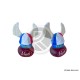 CASQUE AILES EN TISSU FRANCE DECO POUR DESODORISANT TYPE POPPY